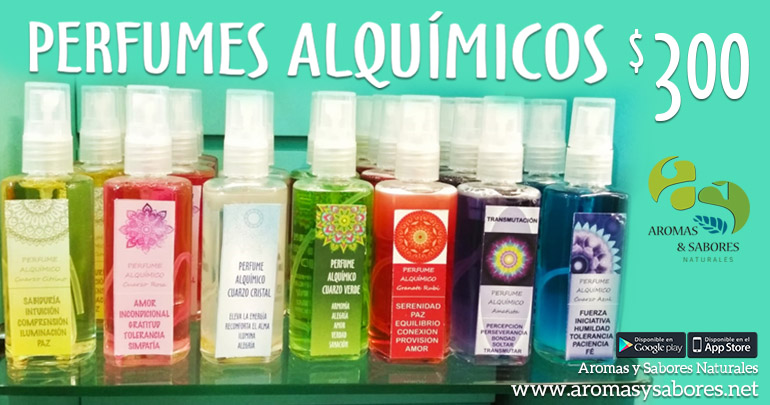 Perfumes alquímicos