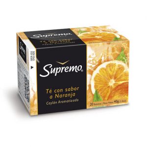 SUPREMO TE SABOR NARANJA 20 SOBRES